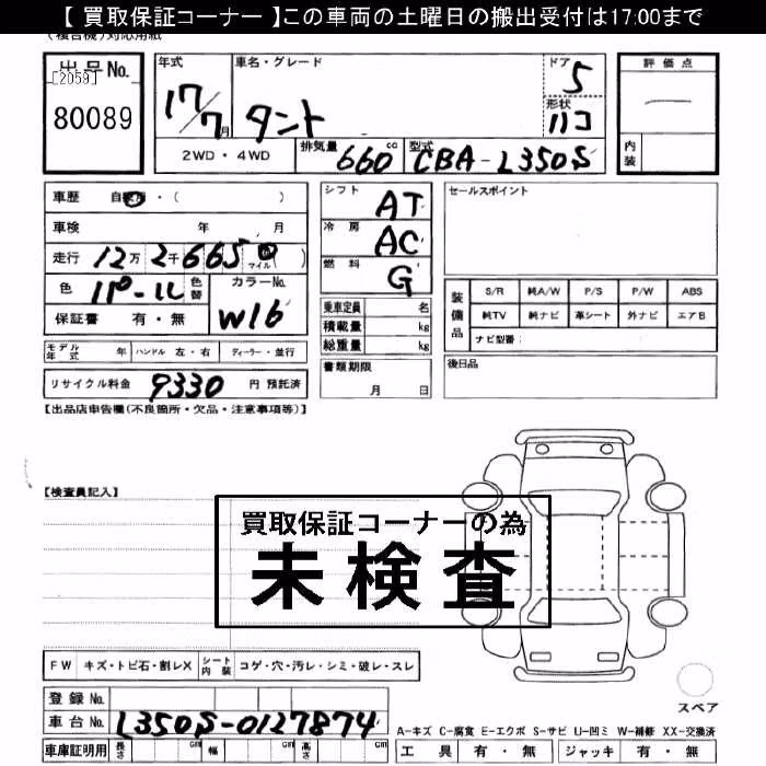 DAIHATSU TANTO