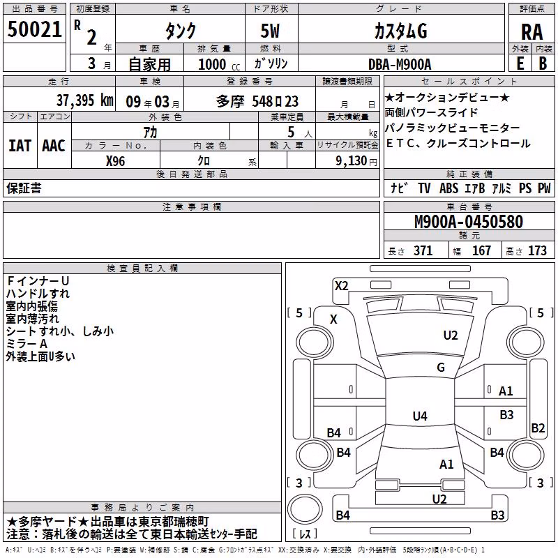 TOYOTA TANK