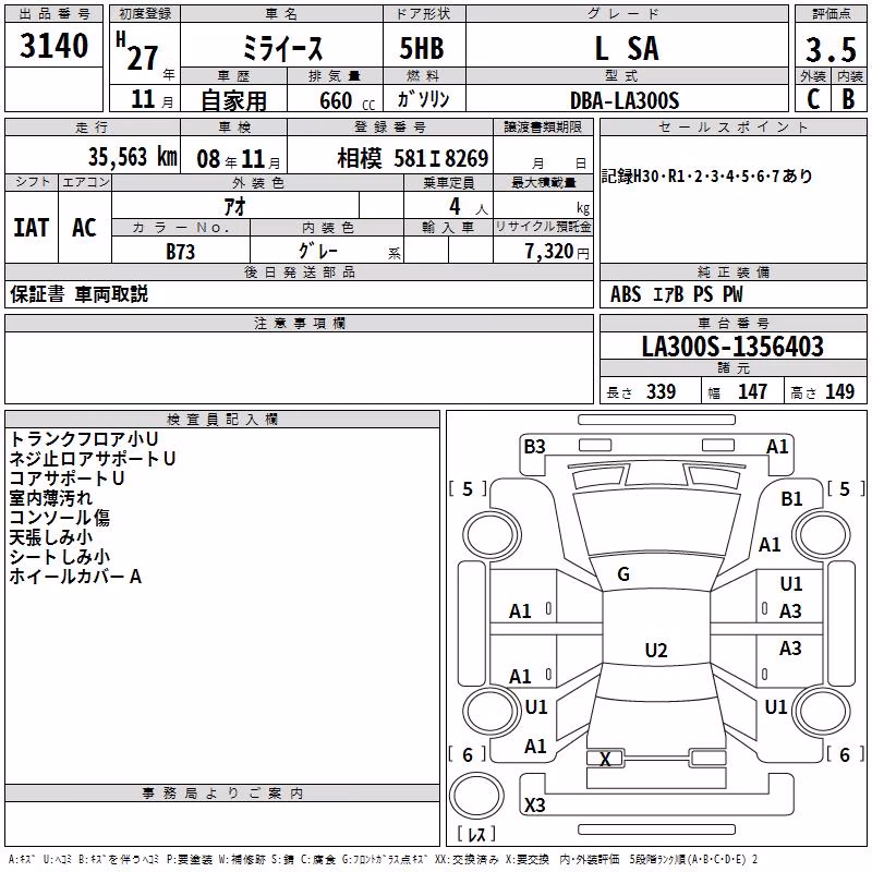 DAIHATSU MIRA E:S