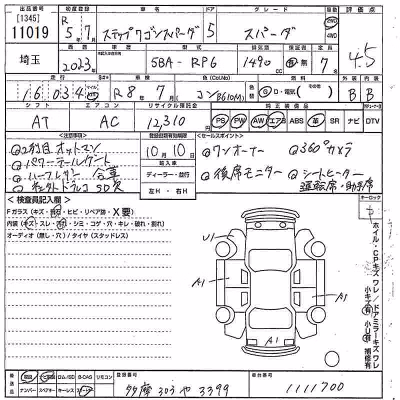 HONDA STEPWGN