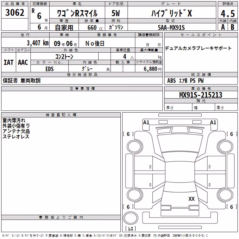SUZUKI WAGON R SMILE