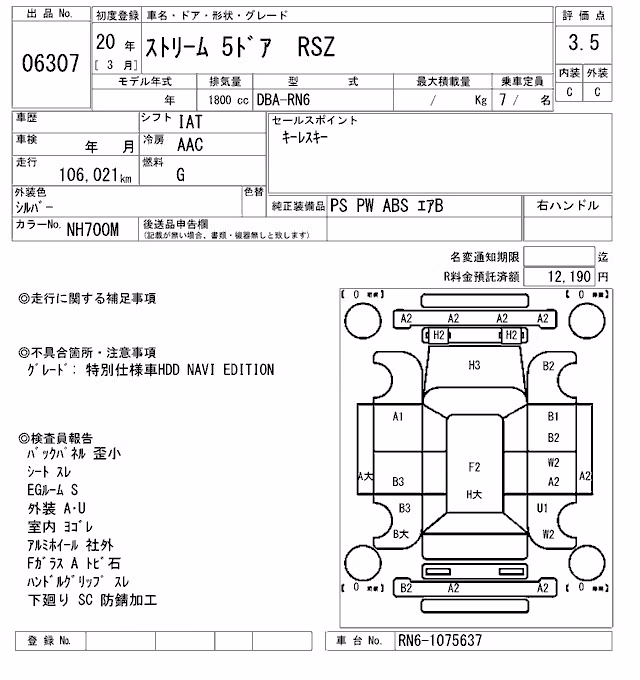 HONDA STREAM