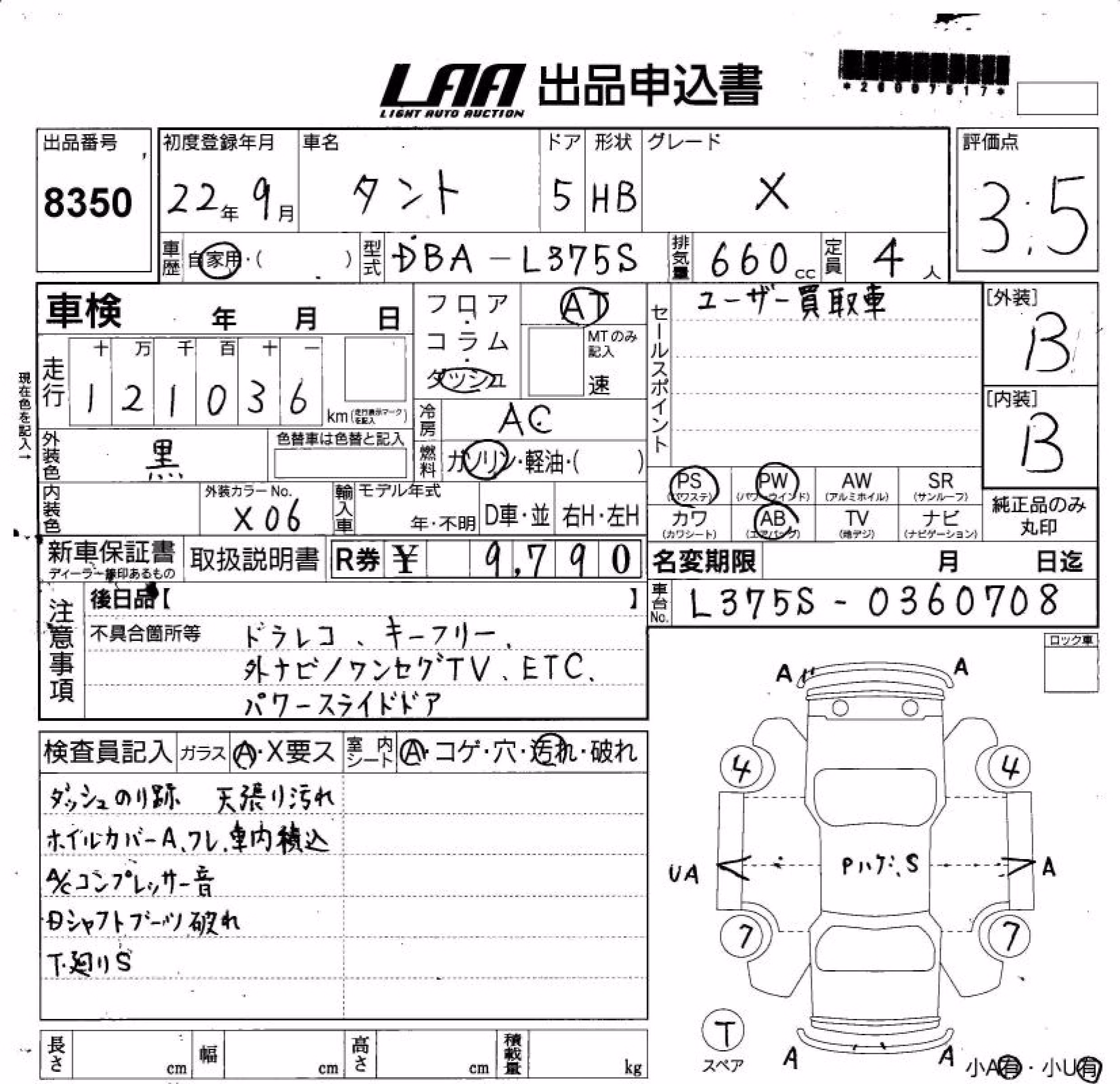 DAIHATSU TANTO