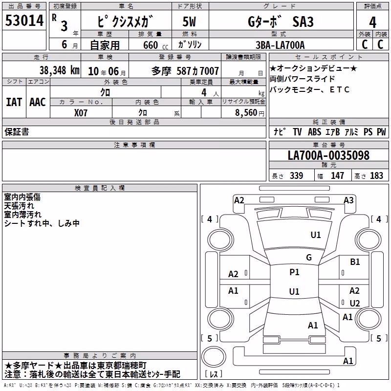 TOYOTA PIXIS MEGA