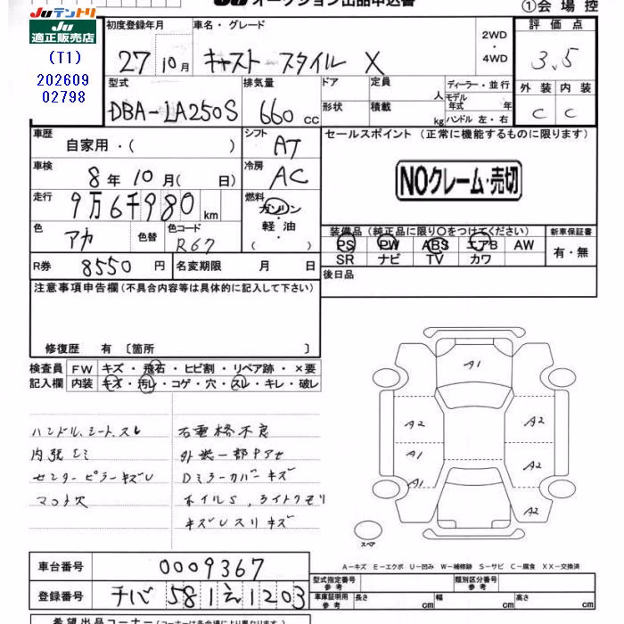DAIHATSU CAST