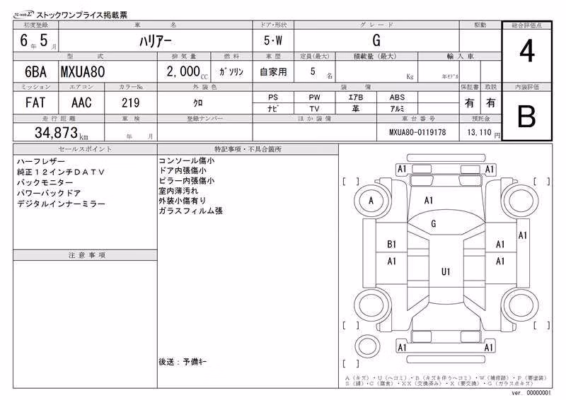TOYOTA HARRIER