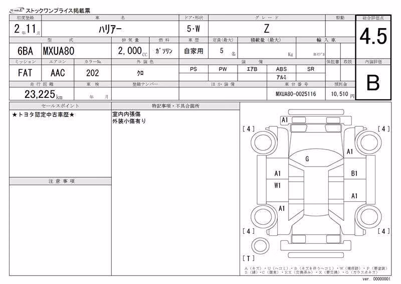 TOYOTA HARRIER