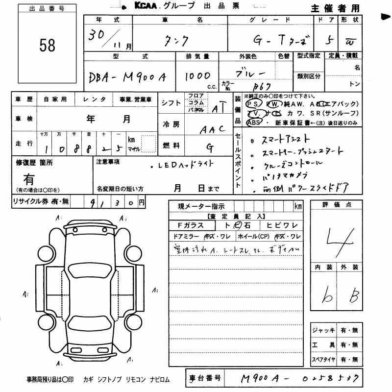 TOYOTA TANK