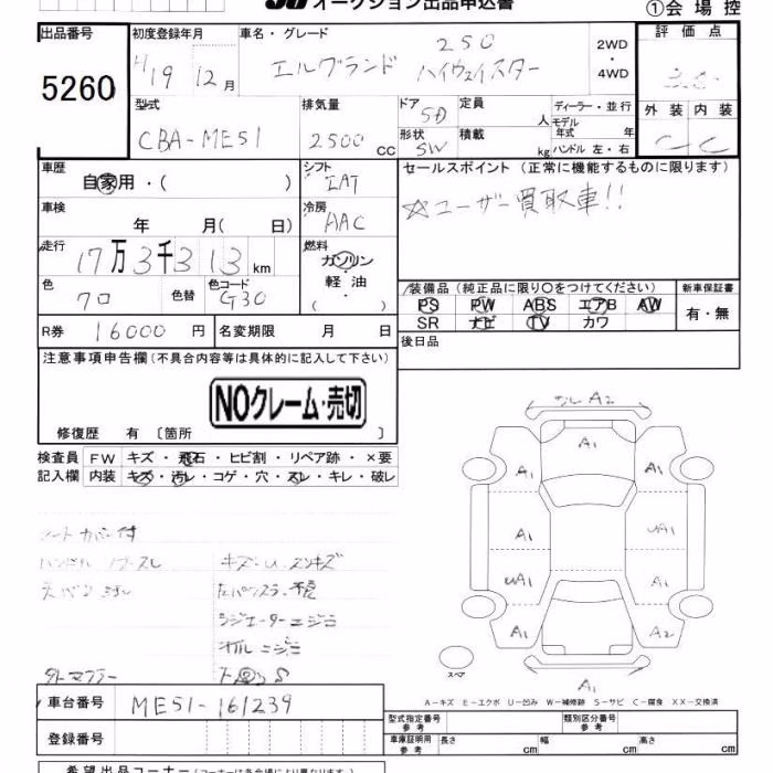 NISSAN ELGRAND