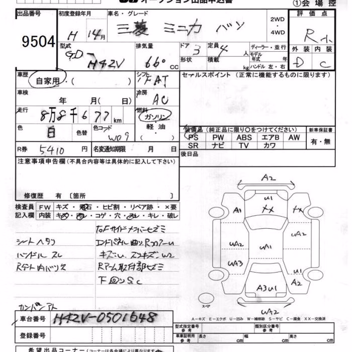 MITSUBISHI MINICA