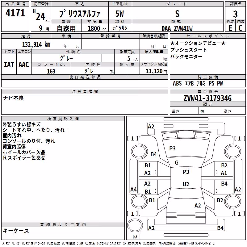 TOYOTA PRIUS ALPHA