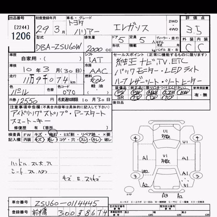 TOYOTA HARRIER