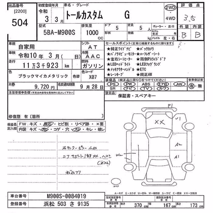 DAIHATSU THOR