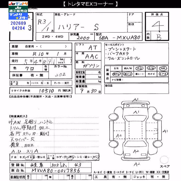 TOYOTA HARRIER