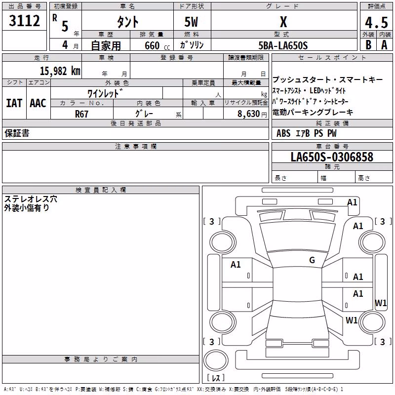 DAIHATSU TANTO