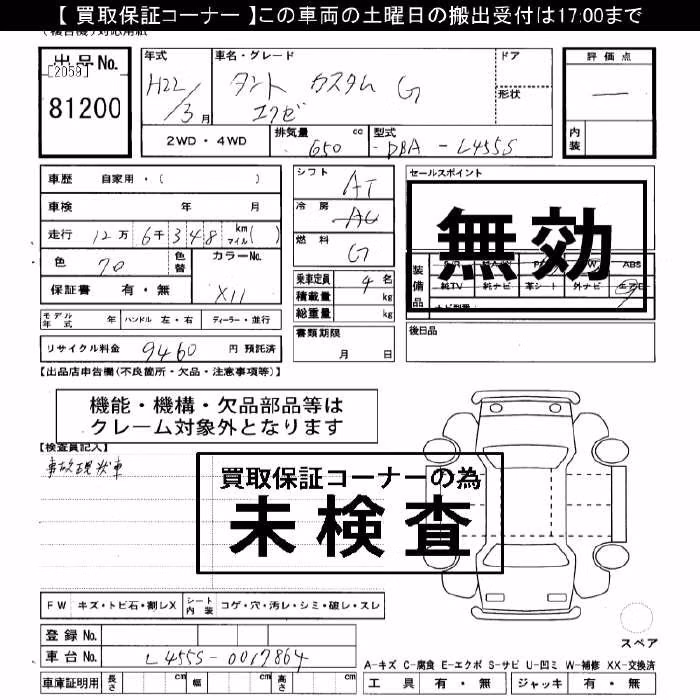 DAIHATSU TANTO EXE