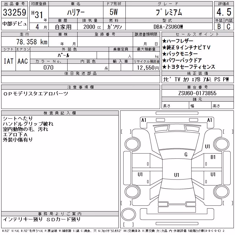 TOYOTA HARRIER