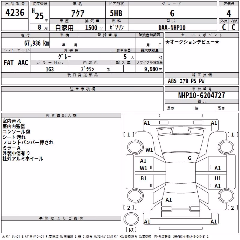 TOYOTA AQUA