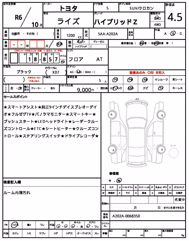 TOYOTA RAIZE