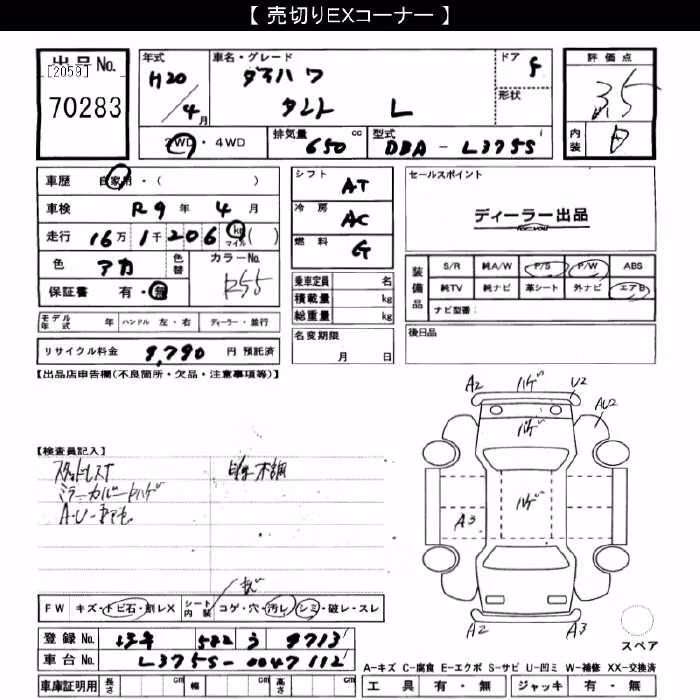 DAIHATSU TANTO