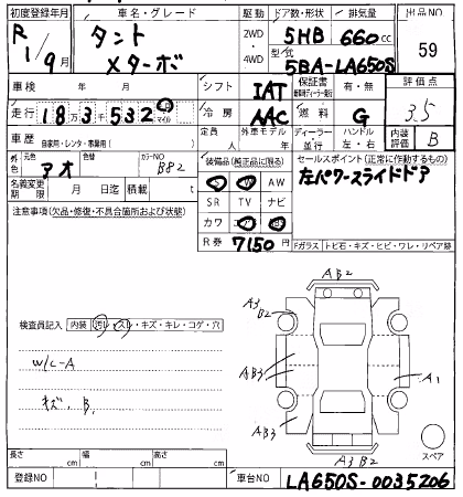 DAIHATSU TANTO