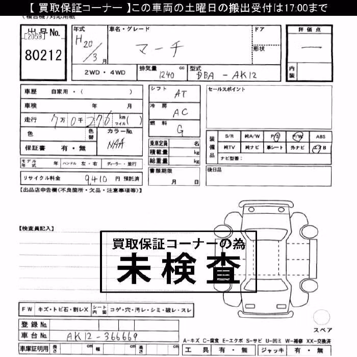 NISSAN MARCH