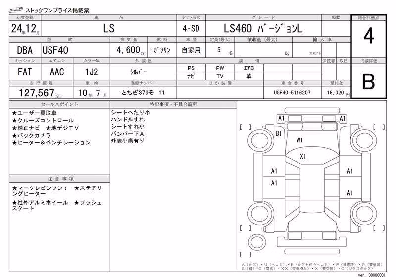 LEXUS LS460