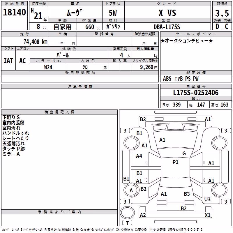DAIHATSU MOVE