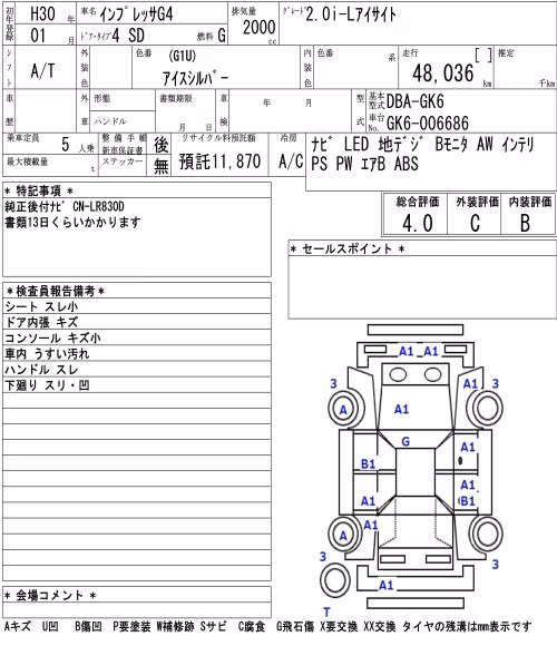 SUBARU IMPREZA