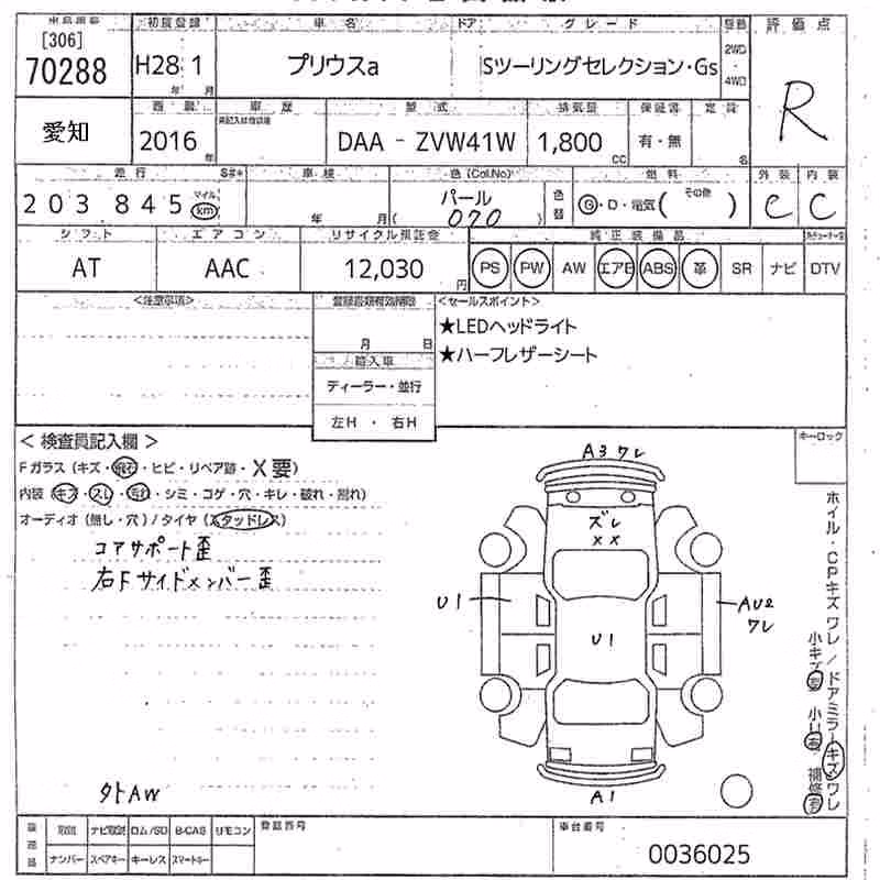 TOYOTA PRIUS ALPHA