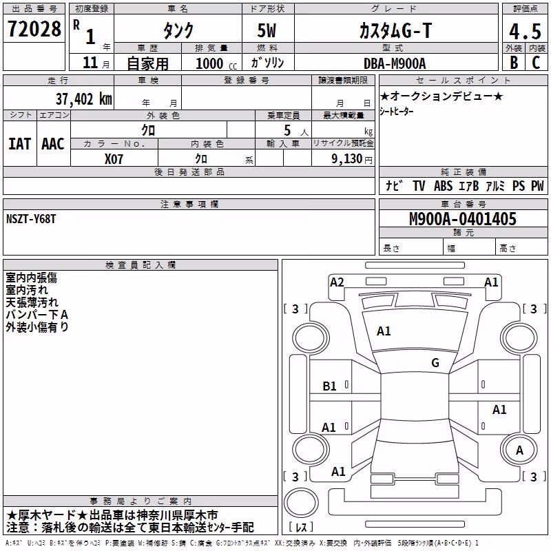 TOYOTA TANK