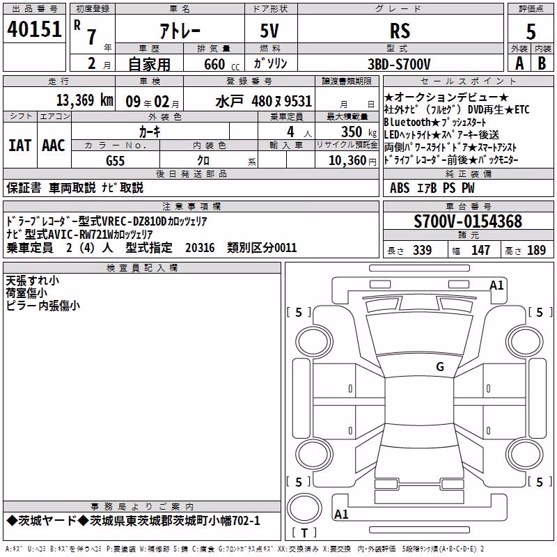 DAIHATSU ATRAI
