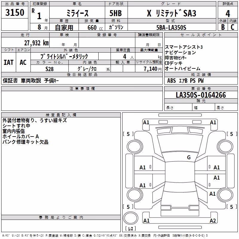 DAIHATSU MIRA E:S