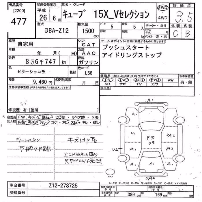NISSAN CUBE