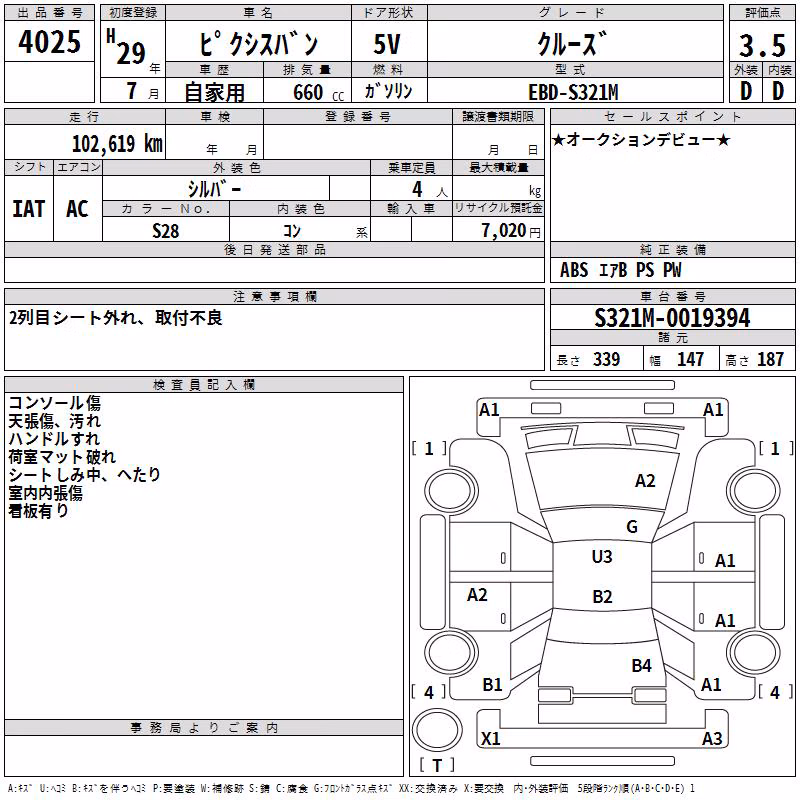 TOYOTA PIXIS VAN