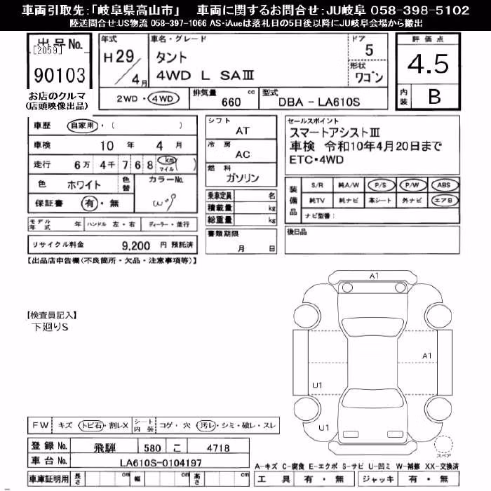 DAIHATSU TANTO