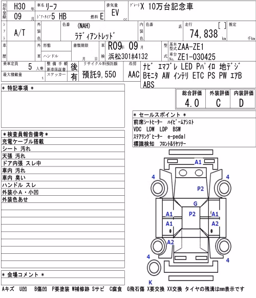 NISSAN LEAF