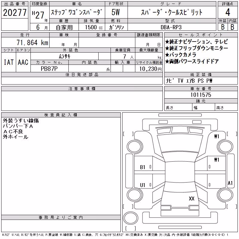 HONDA STEPWGN
