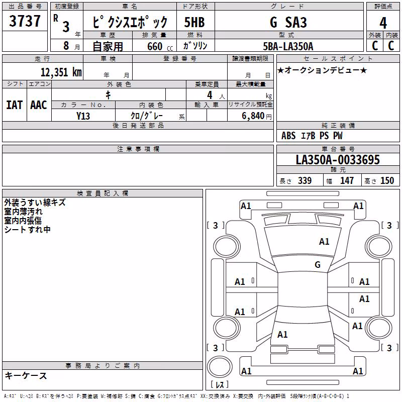 TOYOTA PIXIS EPOCH