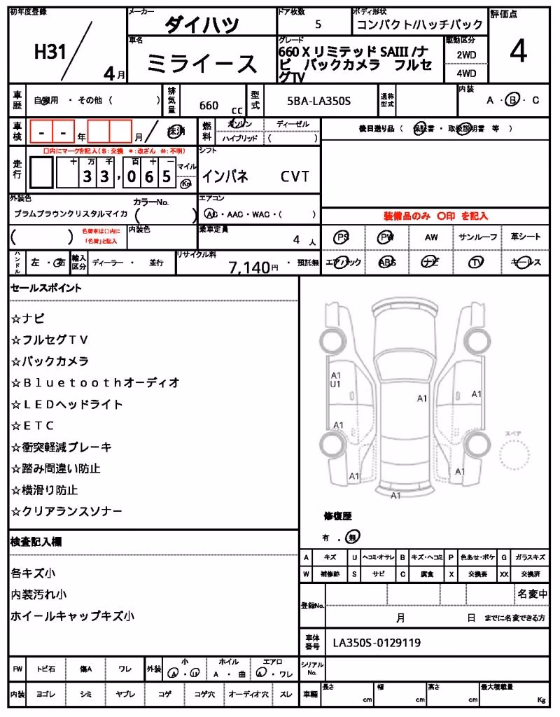 DAIHATSU MIRA E:S