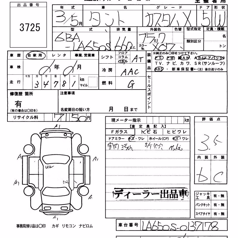 DAIHATSU TANTO