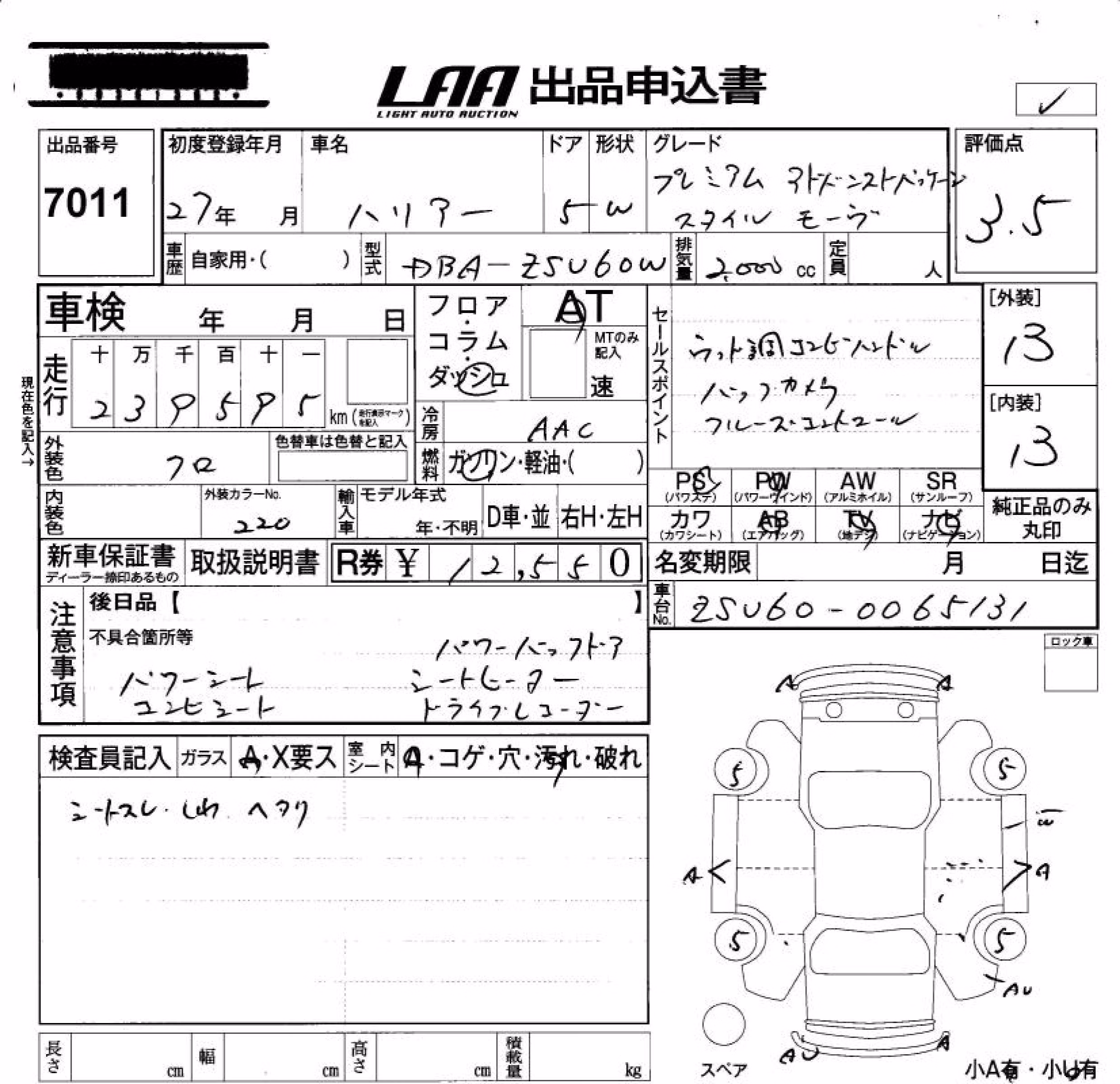 TOYOTA HARRIER