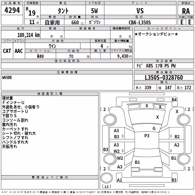 DAIHATSU TANTO