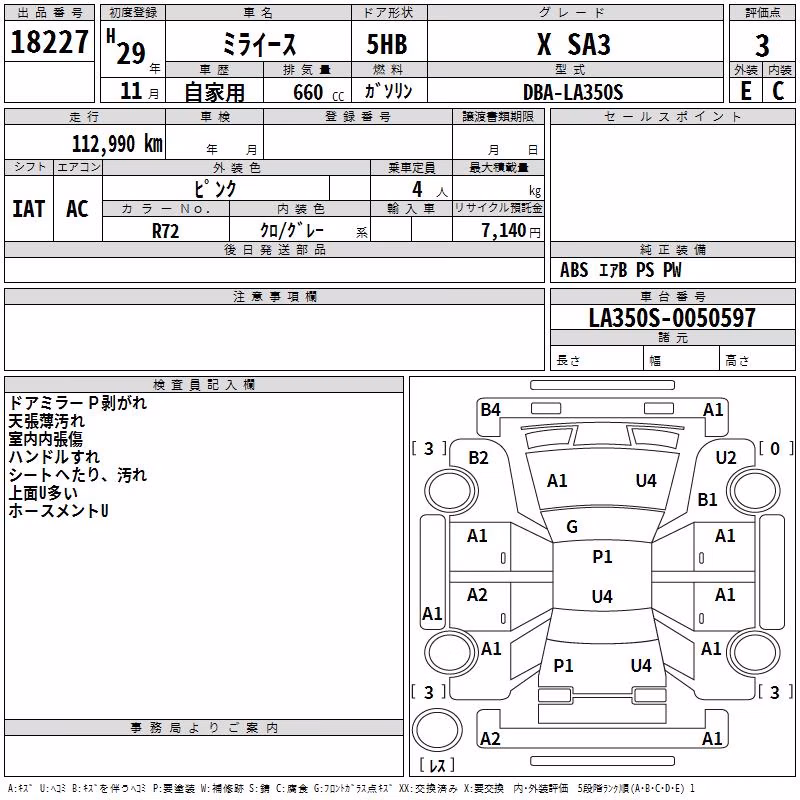 DAIHATSU MIRA E:S