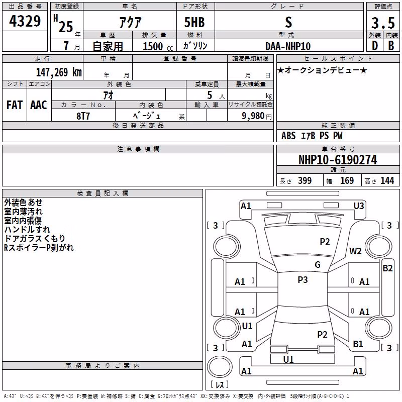 TOYOTA AQUA