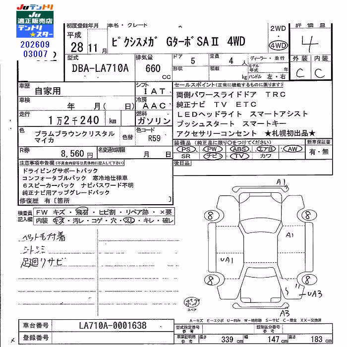 TOYOTA PIXIS MEGA