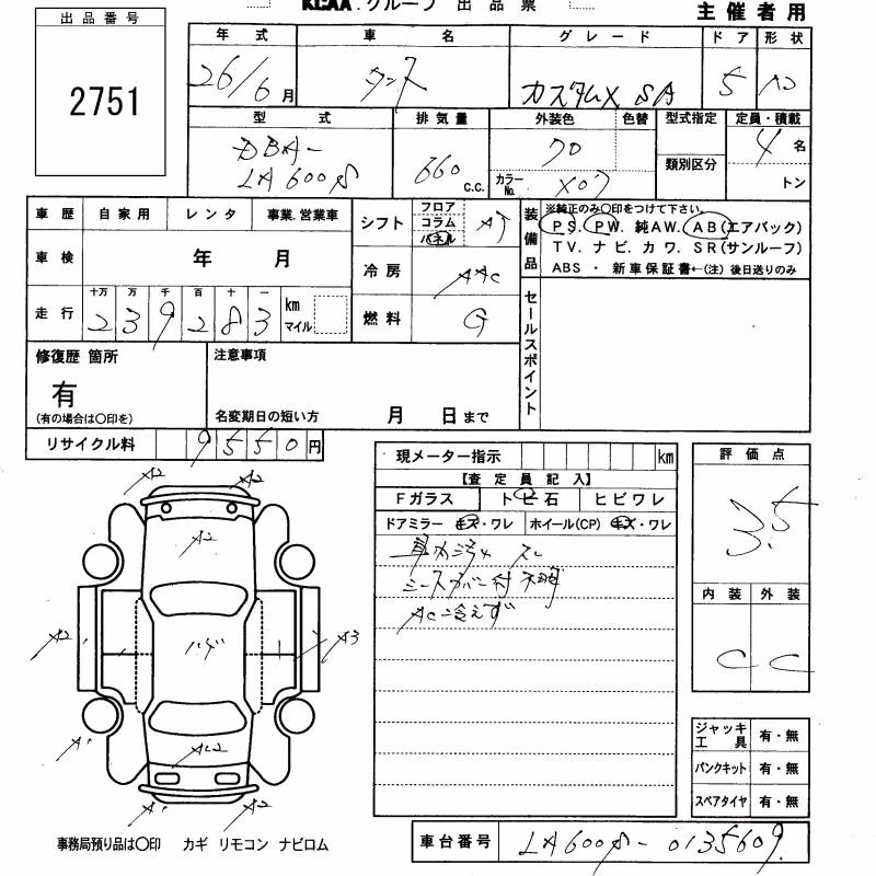 DAIHATSU TANTO