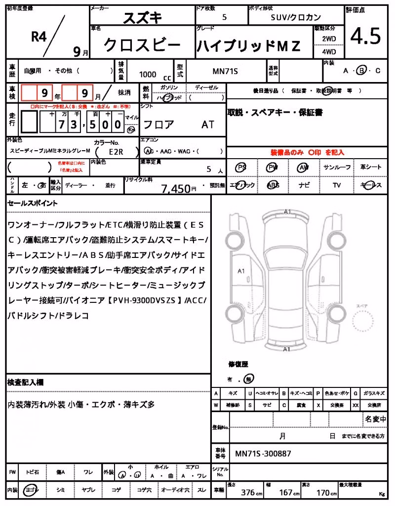 SUZUKI XBEE