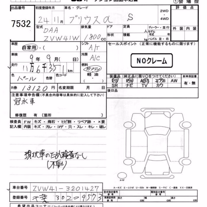 TOYOTA PRIUS ALPHA