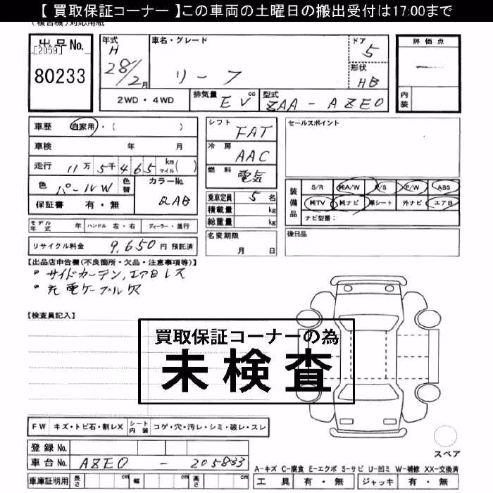 NISSAN LEAF
